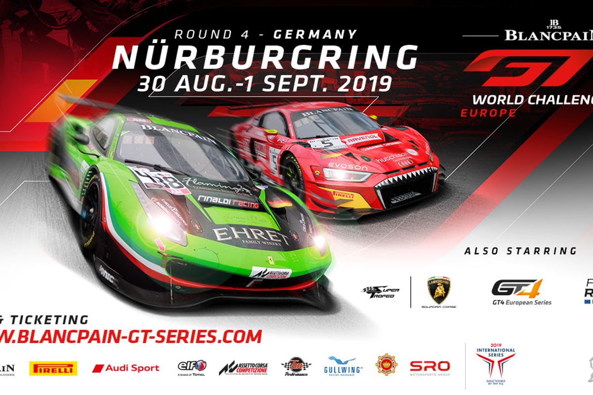 Blancpain GT Europe title battles reach crucial phase at the Nürburgring